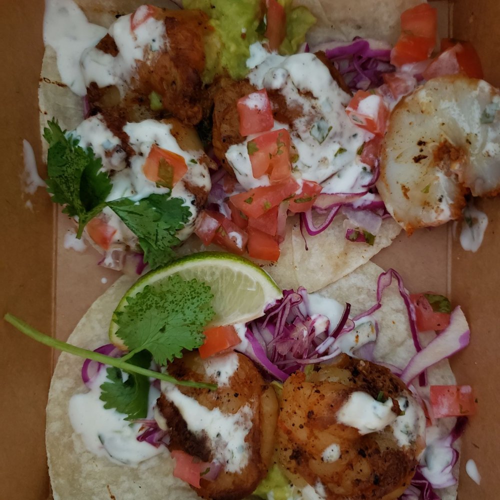 SugarKane - Blackened Shrimp Tacos - Caribbean Near Me - Toronto, Ontario SugarKane - Blackened Shrimp Tacos - Caribbean Near Me - Toronto, Ontario