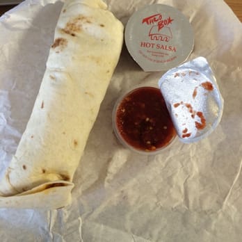 Taco Box - Meat burrito and salsa - Mexican Near Me - Portales, New Mexico