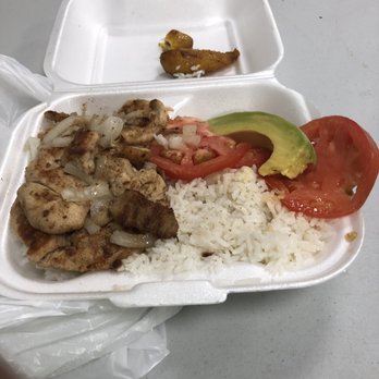 El Doblon - a meal in a styrofoam container - Cuban Near Me - Miami, Florida