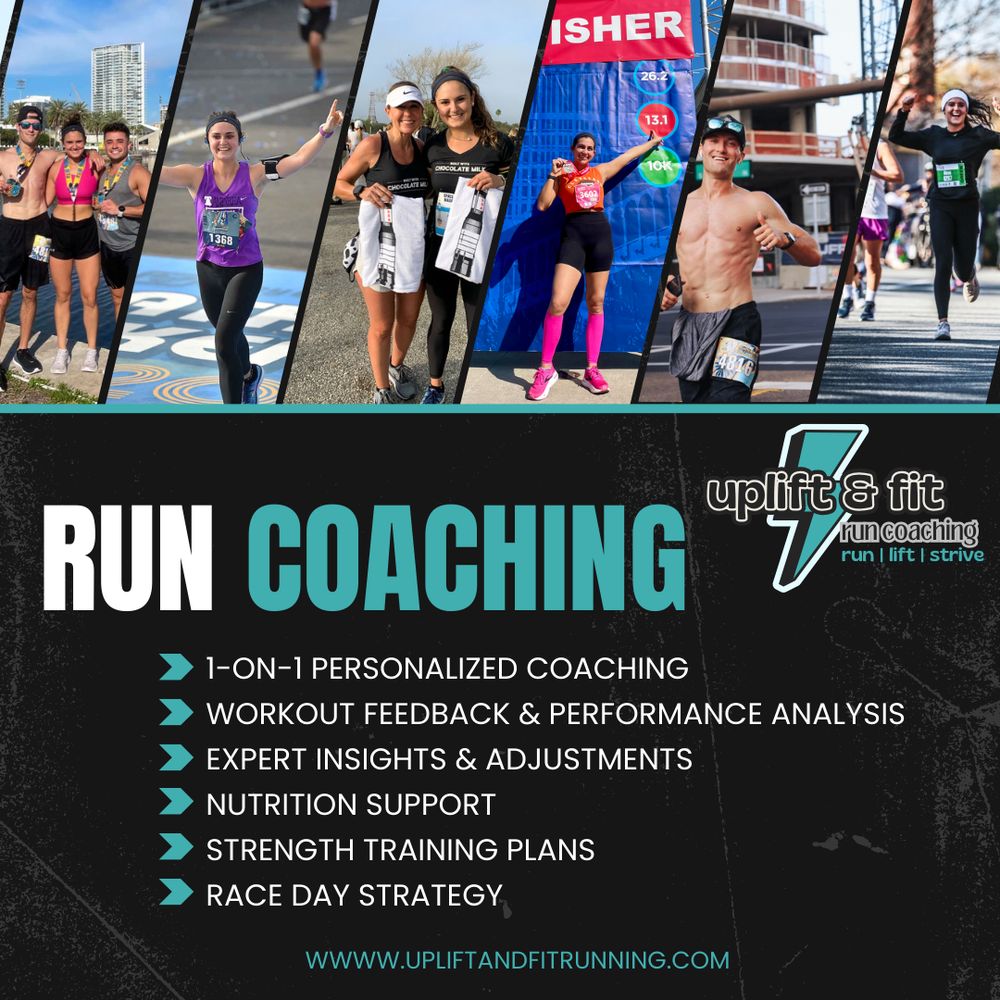 Uplift & Fit Run Coaching Logo