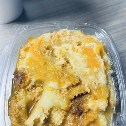 Schulze Bar-B-Que & Catering - Suppose to be Peach Cobbler