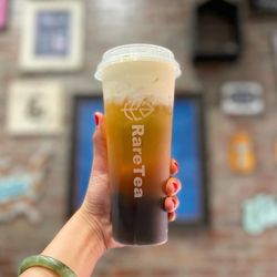 RareTea - Snow Cream Green Tea with boba