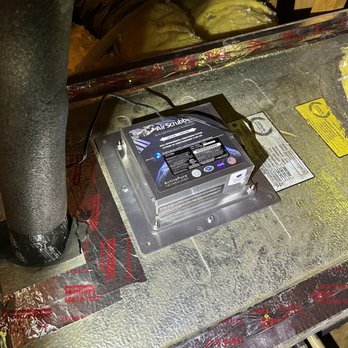 Dunright Heating & Air Conditioning - Air scrubber installed in return duct. - Heating & Air Conditioning/HVAC Near Me