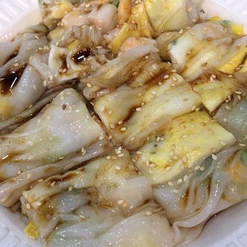 Joe's Steam Rice Roll - Shrimp rice roll add egg - Dim Sum Near Me - Flushing, New York Joe's Steam Rice Roll - Shrimp rice roll add egg - Dim Sum Near Me - Flushing, New York