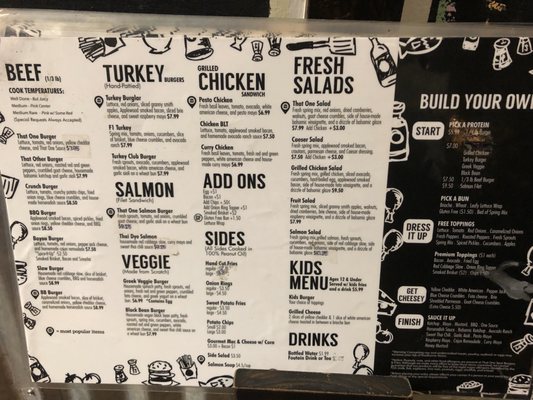 Menu photo 4 That One Spot Burger Ocoee, FL