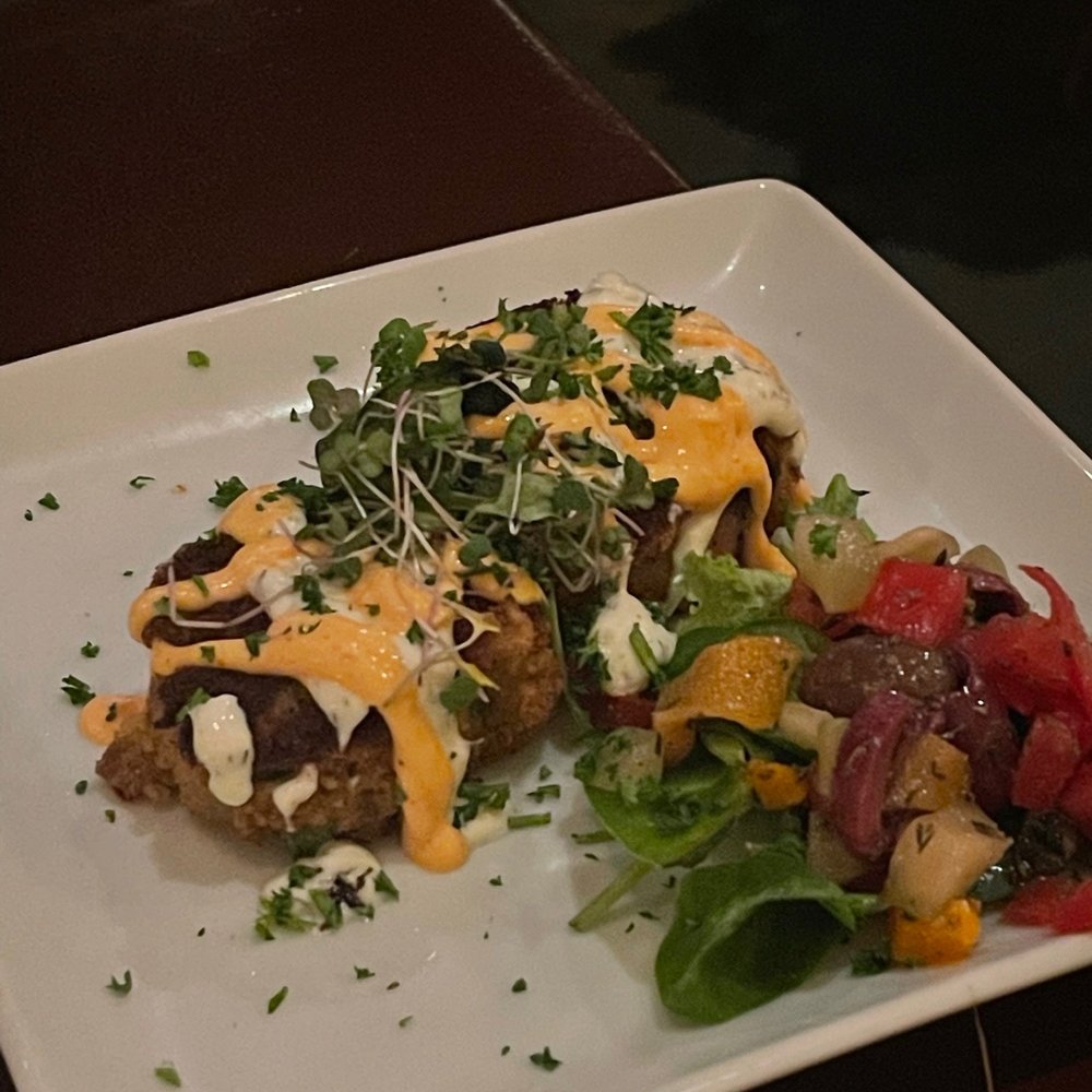Blades' Bistro - Crab cakes - Salad Near Me - Placitas, New Mexico Blades' Bistro - Crab cakes - Salad Near Me - Placitas, New Mexico