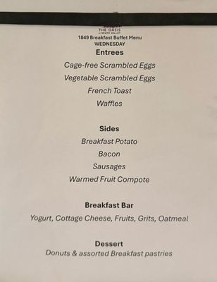 Menu photo 1 The Ranch 1849 Restaurant Death Valley, CA Menu photo 1 The Ranch 1849 Restaurant Death Valley, CA