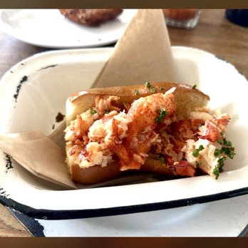 Playa Provisions - This was also another photo of what we thought the lobster roll at Playa Provisions was going to look like. - New American Near Me - Los Angeles, California