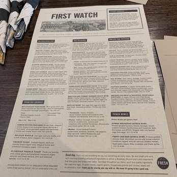First Watch - Breakfast & Brunch Near Me - Pembroke Pines, Florida