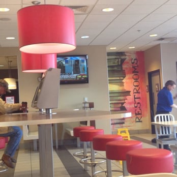 McDonald's - Some hip barstools and a cool modern decor! - Burgers Near Me - Commerce, Texas