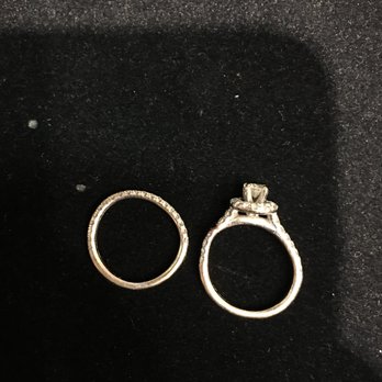 Jeweler's Touch - BEFORE: both rings bent - Jewelry Near Me - Brea, California