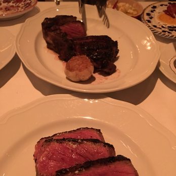 Carbone - NY Steak...perfectly cooked!  Dry-aged 60 days. - Italian Near Me - Las Vegas, Nevada