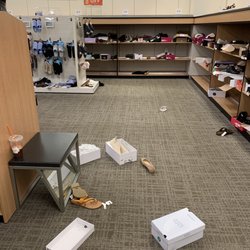 Kohl's - Shoe selection apocalypse on a Monday mid-afternoon.