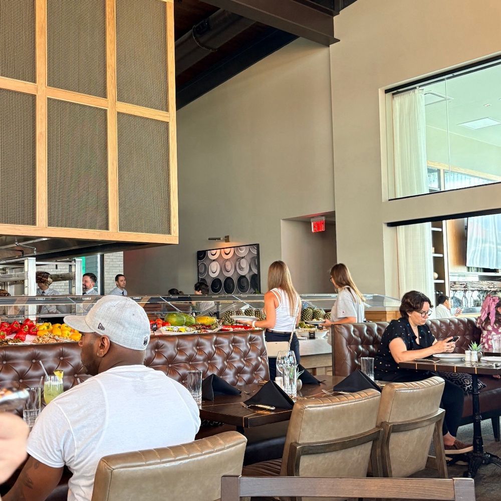 Fogo de Chão - View of the salad bar - Brazilian Near Me - Orlando, Florida Fogo de Chão - View of the salad bar - Brazilian Near Me - Orlando, Florida