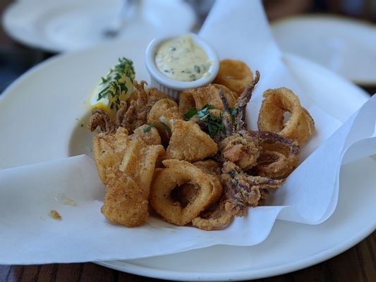 Photo of Scoma's of Sausalito - Sausalito, CA, US. Calamari Fritte