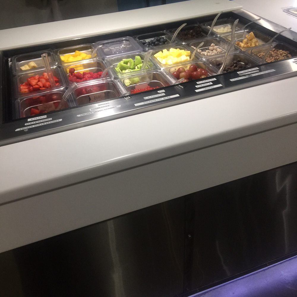 Yogurt Zone - They also offer a large variety of fruit toppings. - Ice Cream & Frozen Yogurt Near Me - Bakersfield, California Yogurt Zone - They also offer a large variety of fruit toppings. - Ice Cream & Frozen Yogurt Near Me - Bakersfield, California