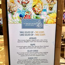 Tazza Caffé - Menu