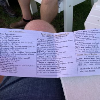 Black Star Farms - Menu. July 2022 - Wineries Near Me - Suttons Bay, Michigan