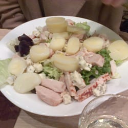 Côté Jardin - Salade poulet, pommes de terre, fourme d'ambert
