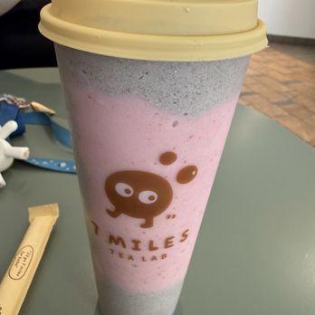 7 Miles Tea Lab - OREO STRAWBERRY 'N' CREAM, delicious! - Bubble Tea Near Me - Chino, California
