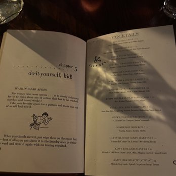 Turn Key Madison - The book and the cocktail menu on the right - New American Near Me - Madison, Wisconsin Turn Key Madison - The book and the cocktail menu on the right - New American Near Me - Madison, Wisconsin