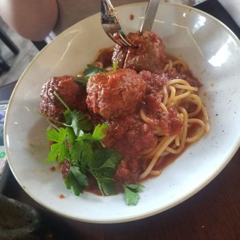 Brelundi - Spaghetti and meatballs. - Italian Near Me - Waltham, Massachusetts Brelundi - Spaghetti and meatballs. - Italian Near Me - Waltham, Massachusetts