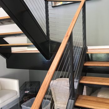 J Tex Fabrication - Cable railing with wood top - Metal Fabricators Near Me J Tex Fabrication - Cable railing with wood top - Metal Fabricators Near Me