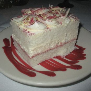 Salty's on Alki - White Chocolate Mousse Cake - Seafood Near Me - Seattle, Washington Salty's on Alki - White Chocolate Mousse Cake - Seafood Near Me - Seattle, Washington