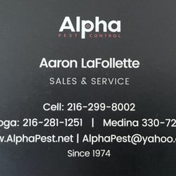Alpha Pest Control