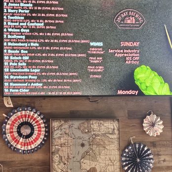 2nd Bay Brewing - Current beer list - Breweries Near Me - Fruit Cove, Florida