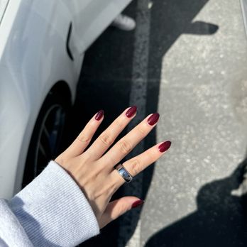 Solar Nails - gel mani!!! Lasted 4+ weeks and days of swimming in Hawaii!!!! - Nail Salons Near Me - Arcadia, California