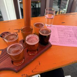 Beer flight Beer flight