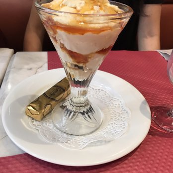 Les Bacchantes - Something with flan. It's very sweet - Bistros Near Me - Paris, 75