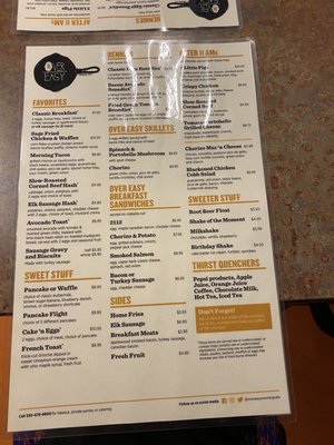 Menu photo 5 Over Easy At The Depot Kent, OH Menu photo 5 Over Easy At The Depot Kent, OH