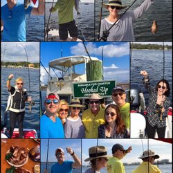Hooked Up Inshore Charters - Everyone in our group caught fish for dinner!