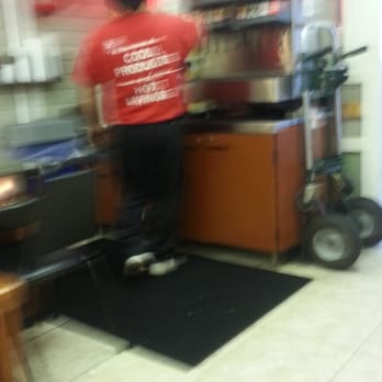 Adams Sandwich Shoppe - Employee scratching his head, watching TV and placing his dirty hands all over the customer area! - Breakfast & Brunch Near Me - Jacksonville, Florida