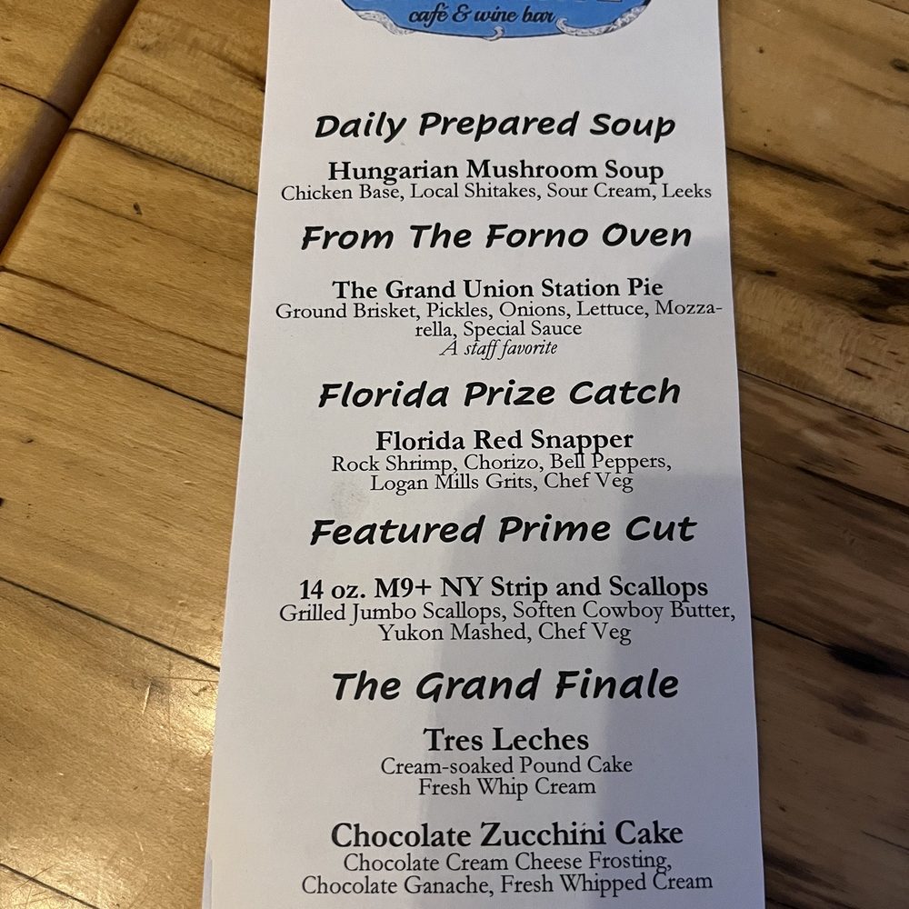 Third Wave Cafe - Specials - Creperies Near Me - New Smyrna Beach, Florida