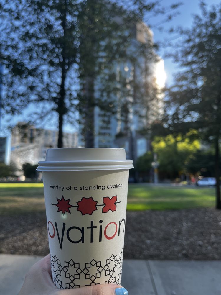 Ovation Coffee & Tea Logo