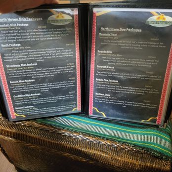 North Haven Spa - Menu - Day Spas Near Me - Baguio City, BEN