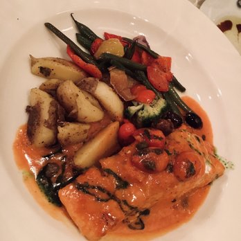 Ca'Bianca - Sea bass in vodka tomato sauce - Italian Near Me - Santa Rosa, California