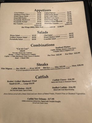 Menu photo 3 Cicero's Stoneville, MS Menu photo 3 Cicero's Stoneville, MS