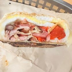 Flexit Cafe - Breakfast burrito with pickled onions... pleasantly surprised and tasty!