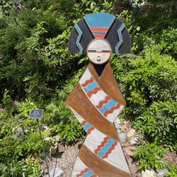 Canyon Road - The Legacy Gallery garden- Canyon Rd., Santa Fe,, NM, June 7, 2023