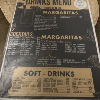 Claudia's Margaritas - More drinks. - Restaurants Near Me - Loreto, BCS Claudia's Margaritas - More drinks. - Restaurants Near Me - Loreto, BCS