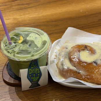 Dr Drips Coffee Lounge - Cinnamon roll - Coffee & Tea Near Me - Orlando, Florida Dr Drips Coffee Lounge - Cinnamon roll - Coffee & Tea Near Me - Orlando, Florida