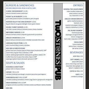 Two Stones Pub - Online menu - New American Near Me - Wilmington, Delaware Two Stones Pub - Online menu - New American Near Me - Wilmington, Delaware