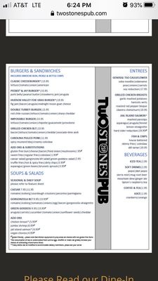 Menu photo 6 Two Stones Pub Wilmington, DE Menu photo 6 Two Stones Pub Wilmington, DE