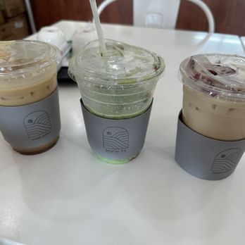 Local Coffee Roasters - Cookie butter, strawberry matcha, and rose - Coffee & Tea Near Me - West Covina, California