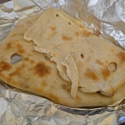 Sizzling Tandoori Hut - Naan was dense, rubbery