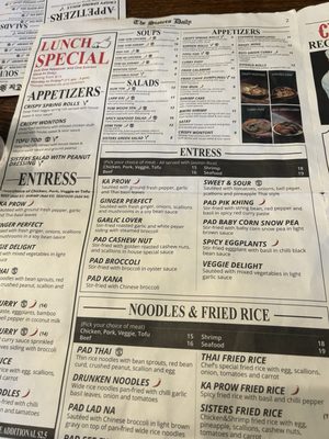 Menu photo 5 Sisters Thai Fairfax, VA